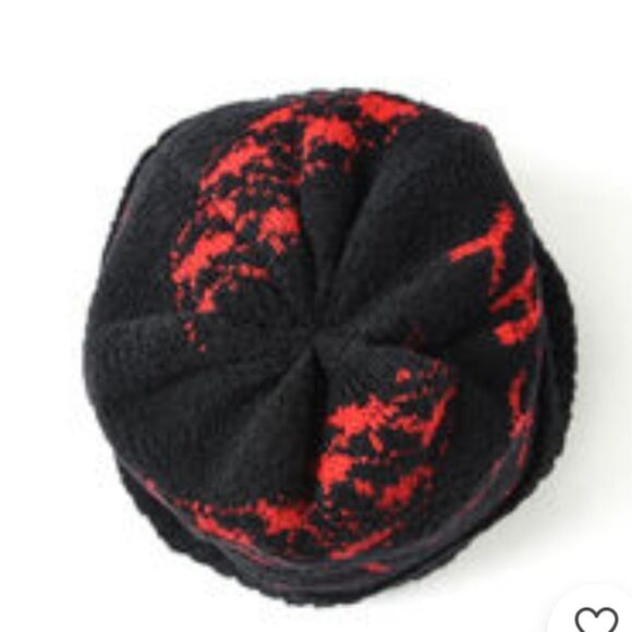 Givenchy Unisex Houndstooth Logo across front Wool Blend Beanie winter Hat main image 3